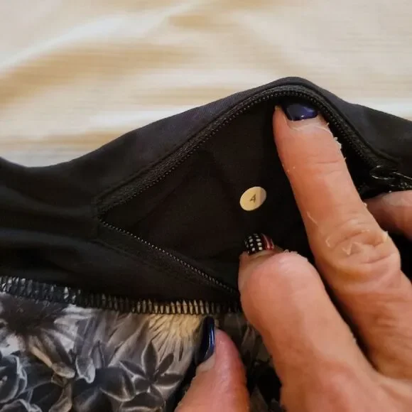 White Sleeveless Top and Black Floral Skirt - Picture 4 of 6